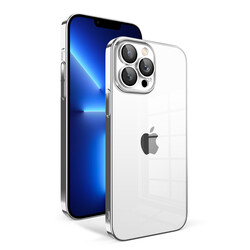 Apple iPhone 12 Pro Kılıf Kamera Korumalı Renkli Çerçeveli Zore Garaj Kapak - 3