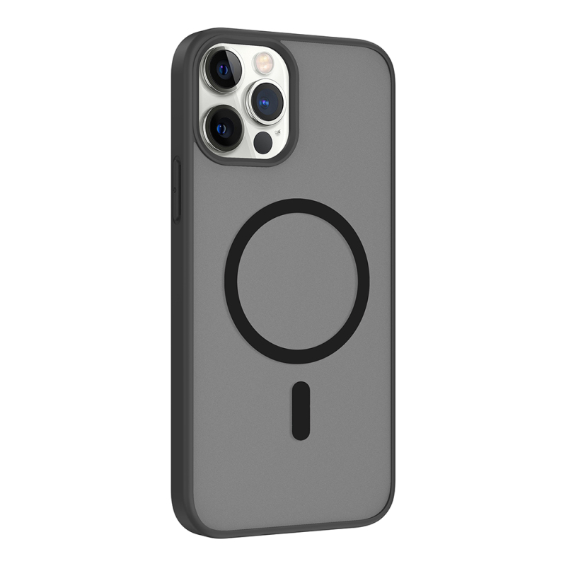 Apple iPhone 12 Pro Kılıf M-safe Şarj Özellikli Zore Babet Kapak - 12