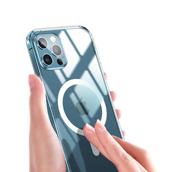 Apple iPhone 12 Pro Kılıf Wiwu Magnetic Crystal Kapak - 7