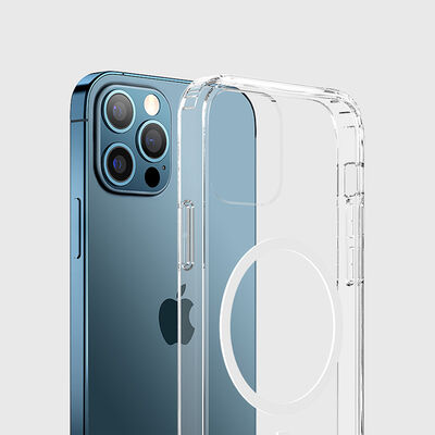 Apple iPhone 12 Pro Kılıf Wiwu Magnetic Crystal Kapak - 3