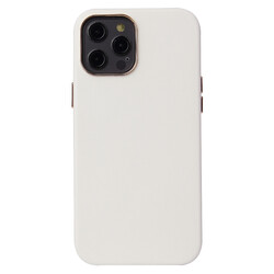 Apple iPhone 12 Pro Kılıf Zore Leathersafe Wireless Kapak - 5