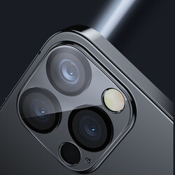 Apple iPhone 12 Pro Max Benks İntegrated Kamera Lens Koruyucu Cam - 3