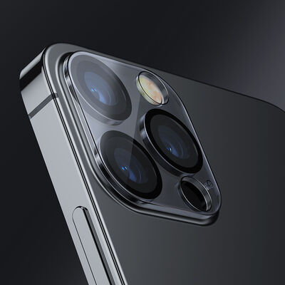Apple iPhone 12 Pro Max Benks İntegrated Kamera Lens Koruyucu Cam - 5