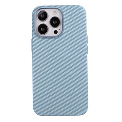 Apple iPhone 12 Pro Max Case Carbon Fiber Look Zore Karbono Cover - 15