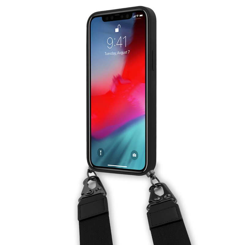 Apple iPhone 12 Pro Case Ferrari Original Licensed Hanging Metal Logo Cover - 4