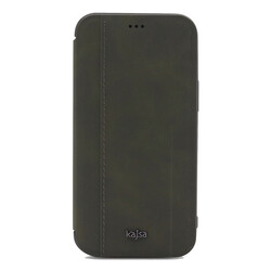 Apple iPhone 12 Pro Max Case Kajsa Dale Series Parallel PU Folio Cover Case - 8
