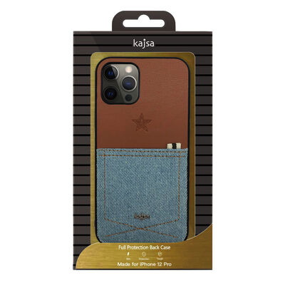 Apple iPhone 12 Pro Max Case Kajsa Denim Cover - 3