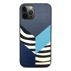 Apple iPhone 12 Pro Max Case Kajsa Glamorous Series Zebra Combo Cover - 8