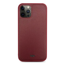 Apple iPhone 12 Pro Max Case ​Kajsa Luxe Collection Genuine Leather Cover - 10