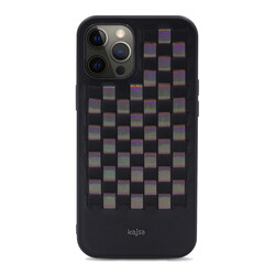 Apple iPhone 12 Pro Max Case Kajsa Preppie Series Spotlight Woven Cover - 6