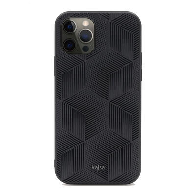 Apple iPhone 12 Pro Max Case Kajsa Splendid Series 3D Cube Cover - 5
