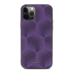 Apple iPhone 12 Pro Max Case Kajsa Splendid Series 3D Cube Cover - 9