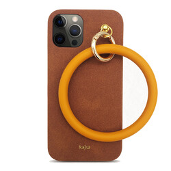 Apple iPhone 12 Pro Max Case Kajsa Splendid Series Morandi Ring Cover - 17