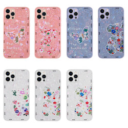 Apple iPhone 12 Pro Max Case Patterned Hard Silicone Zore Mumila Cover - 2