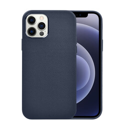 Apple iPhone 12 Pro Max Case Wiwu Calfskin Cover - 8