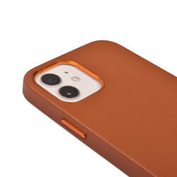 Apple iPhone 12 Pro Max Case Wiwu Calfskin Cover - 3