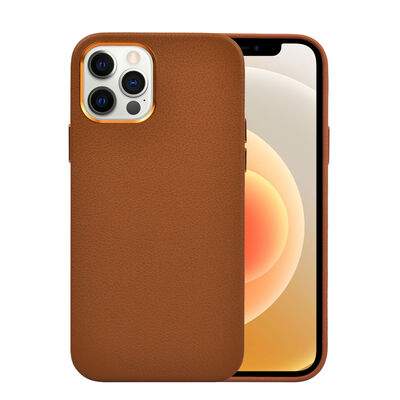Apple iPhone 12 Pro Max Case Wiwu Calfskin Cover - 11