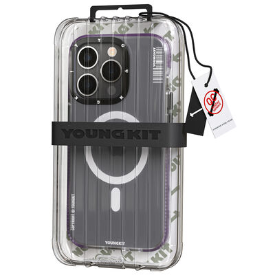 Apple iPhone 12 Pro Max Case Youngkit Jane Sand Series Cover with Magsafe Charging - 3