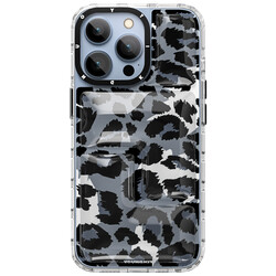 Apple iPhone 12 Pro Max Case YoungKit Leopard Article Series Cover - 3