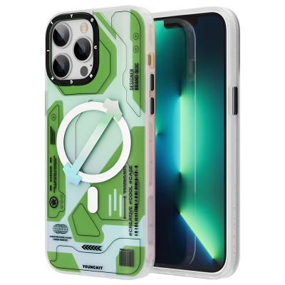 Apple iPhone 12 Pro Max Case YoungKit Metaverse Series Cover with Magsafe Charging - 6