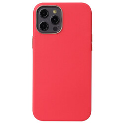 Apple iPhone 12 Pro Max Case Zore Leathersafe Wireless Cover - 6
