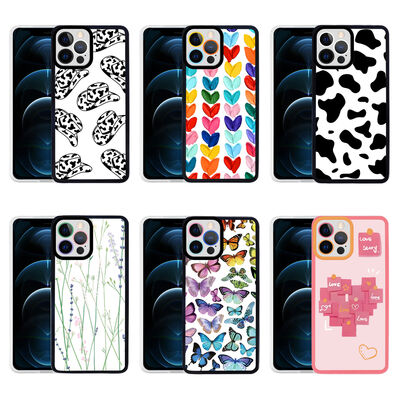 Apple iPhone 12 Pro Max Case Zore M-Fit Patterned Cover - 2