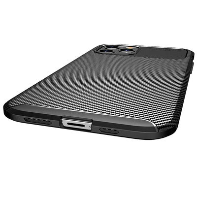 Apple iPhone 12 Pro Max Case Zore Negro Silicon Cover - 7