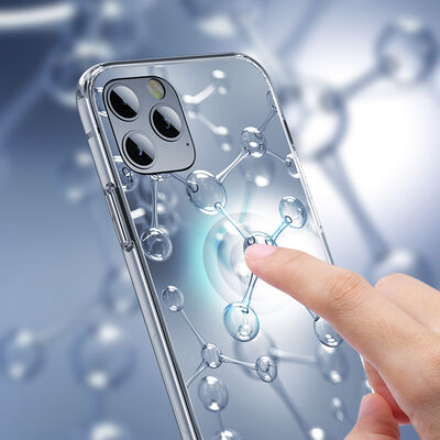 Apple iPhone 12 Pro Max Kılıf Benks ​​​​​​Magic Crystal Clear Glass Kapak - 3