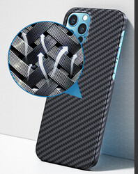 Apple iPhone 12 Pro Max Kılıf Benks MFİ Magsafe Magnetic Aramid Kapak - 10