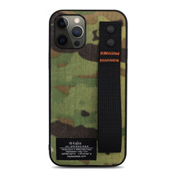 Apple iPhone 12 Pro Max Kılıf Kajsa Cordura Serisi Military Kapak - 6