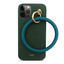Apple iPhone 12 Pro Max Kılıf Kajsa Splendid Serisi Morandi Ring Kapak - 15
