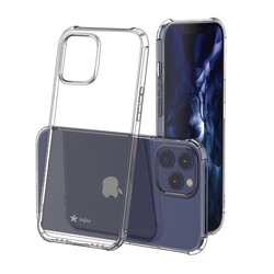 Apple iPhone 12 Pro Max Kılıf Kajsa Transparent Kapak - 4