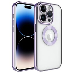 Apple iPhone 12 Pro Max Kılıf Kamera Korumalı Logo Gösteren Zore Omega Kapak - 6