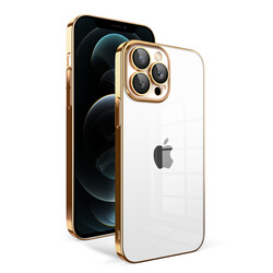 Apple iPhone 12 Pro Max Kılıf Kamera Korumalı Renkli Çerçeveli Zore Garaj Kapak - 4