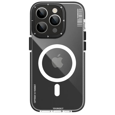 Apple iPhone 12 Pro Max Kılıf Magsafe Şarj Özellikli YoungKit Exquisite Serisi Kapak - 7