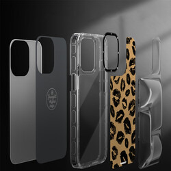 Apple iPhone 12 Pro Max Kılıf YoungKit Leopard Article Serisi Kapak - 18