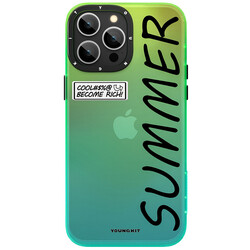 Apple iPhone 12 Pro Max Kılıf YoungKit Summer Serisi Kapak - 4