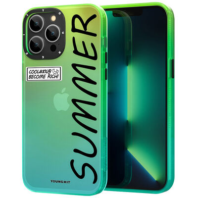 Apple iPhone 12 Pro Max Kılıf YoungKit Summer Serisi Kapak - 2