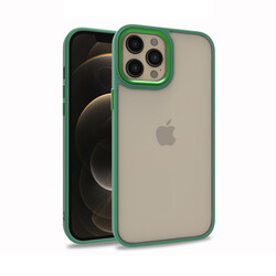 Apple iPhone 12 Pro Max Kılıf Zore Flora Kapak - 4
