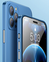 Apple iPhone 12 Pro Max Kılıf Zore Led Kapak - 7