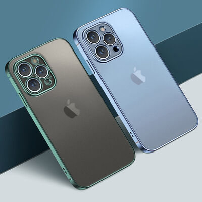 Apple iPhone 12 Pro Max Kılıf Zore Mat Gbox Kapak - 5
