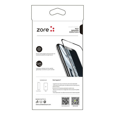 Apple iPhone 12 Pro Max Zore Matte Ceramic Screen Protector - 2