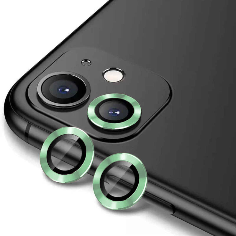 Apple iPhone 12 Zore CL-12 Premium Safir Parmak İzi Bırakmayan Anti-Reflective Kamera Lens Koruyucu - 11