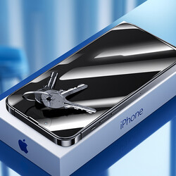 Apple iPhone 13 Benks Little KingKong Privacy Cam Ekran Koruyucu - 6