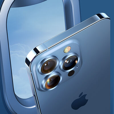 Apple iPhone 13 Benks New KR Kamera Lens Koruyucu - 4
