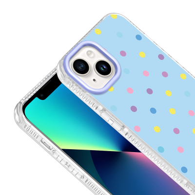 Apple iPhone 13 Case Airbag Design Zore Potik Hard PC Cover - 9