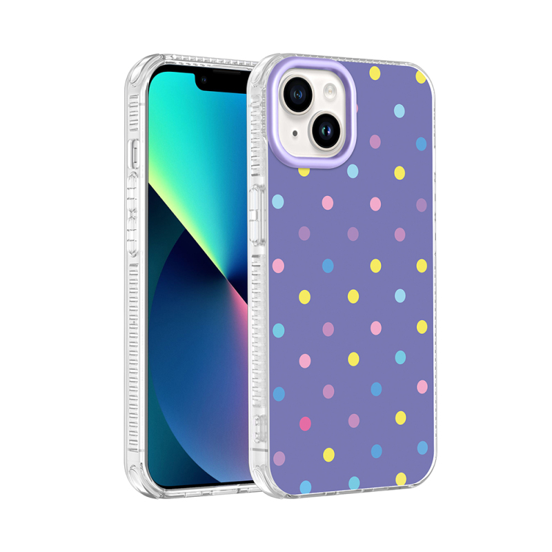 Apple iPhone 13 Case Airbag Design Zore Potik Hard PC Cover - 2