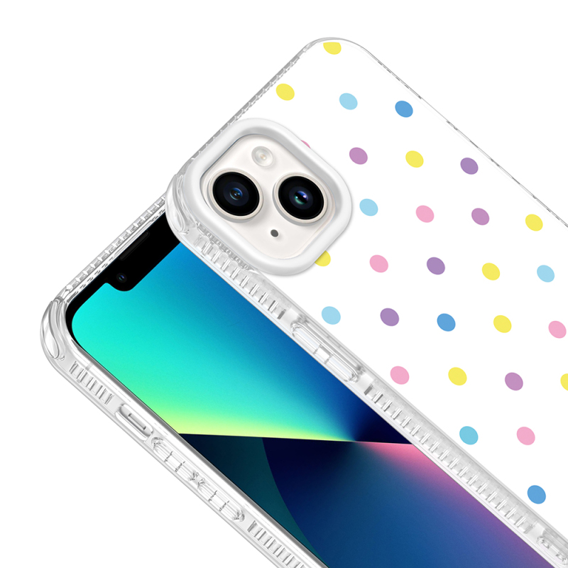 Apple iPhone 13 Case Airbag Design Zore Potik Hard PC Cover - 12