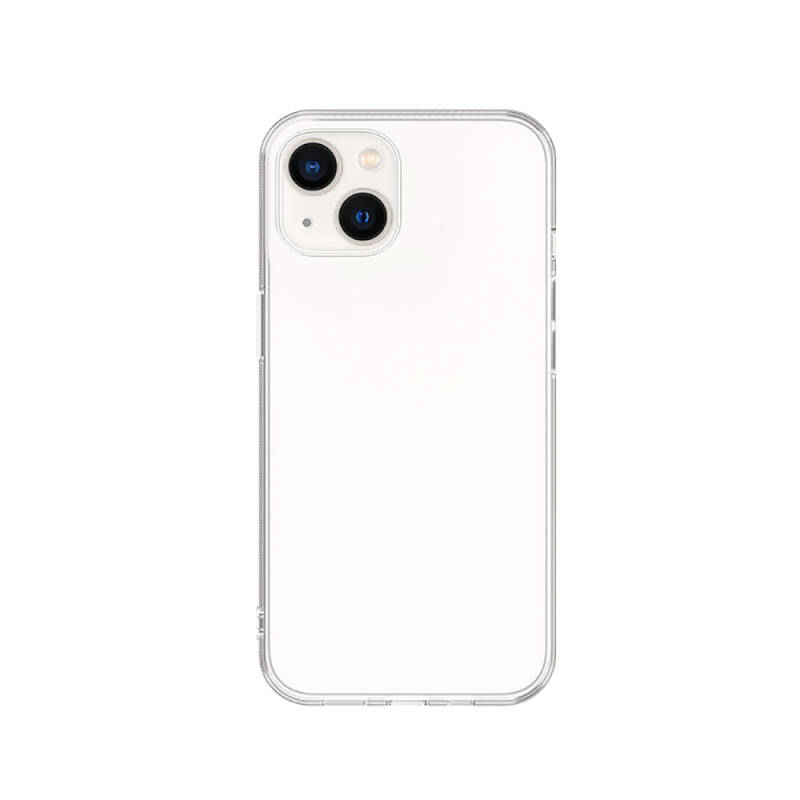 Apple iPhone 13 Case Airbag Transparent Shock Absorbing Silicone Designed Recci Clarity Series Cover - 2