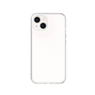 Apple iPhone 13 Case Airbag Transparent Shock Absorbing Silicone Designed Recci Clarity Series Cover - 1